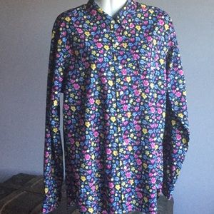 VINTAGE RALPH LAUREN WOMENS LONG SLEEVE BLOUSE   L